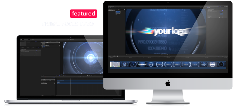 free final cut pro logo animation