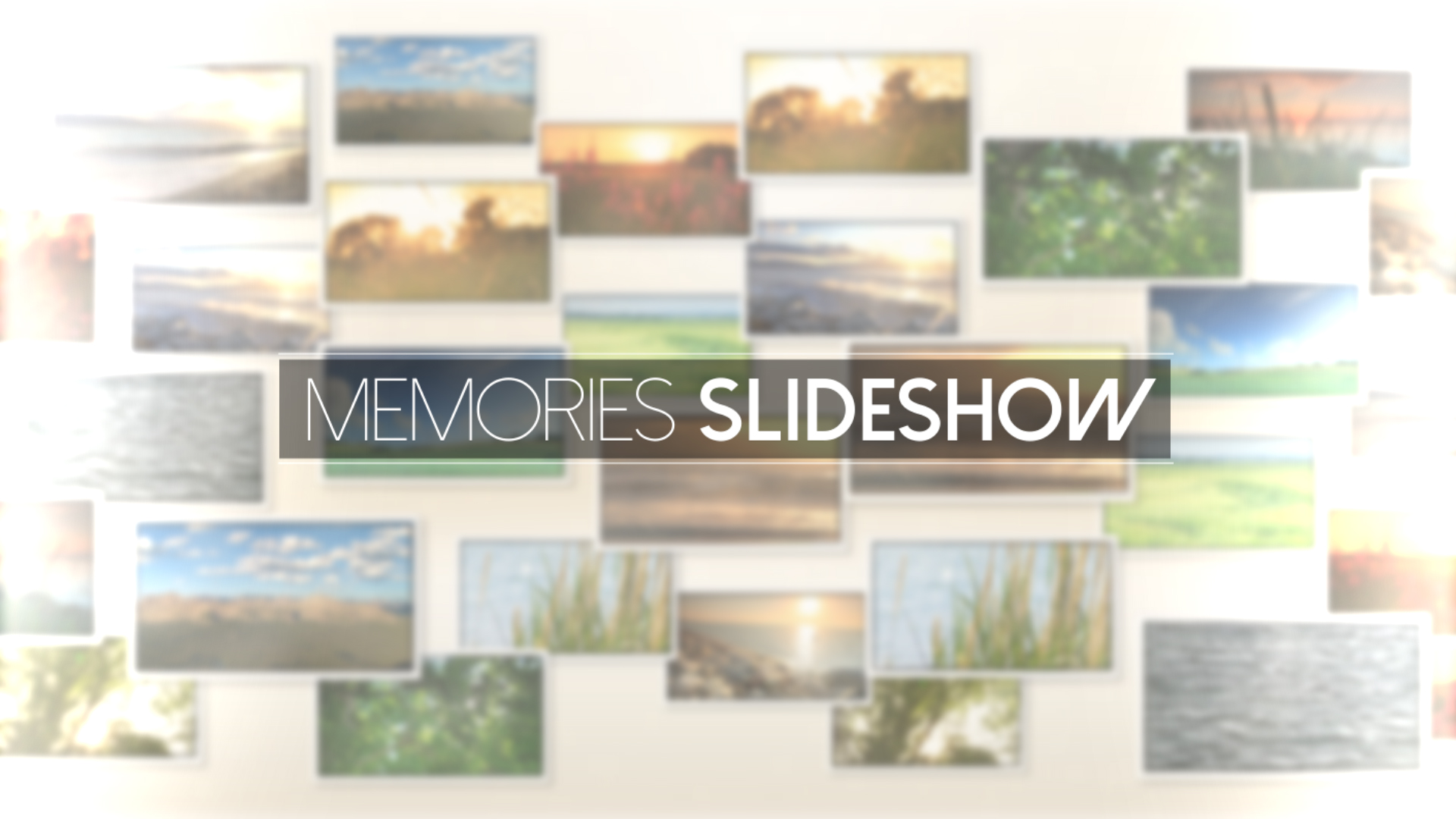 Memories Slideshow Final Cut Pro X Template