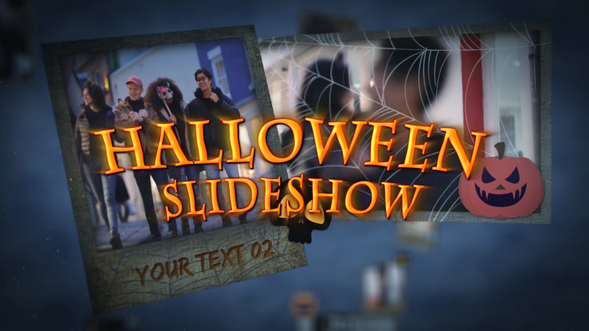 Halloween Slideshow Final Cut Pro X Template